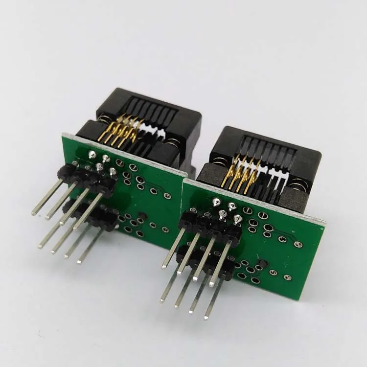 SOP8 3 9 мил мм программируемая розетка К DIP8 IC тестовая Стандартный программатор