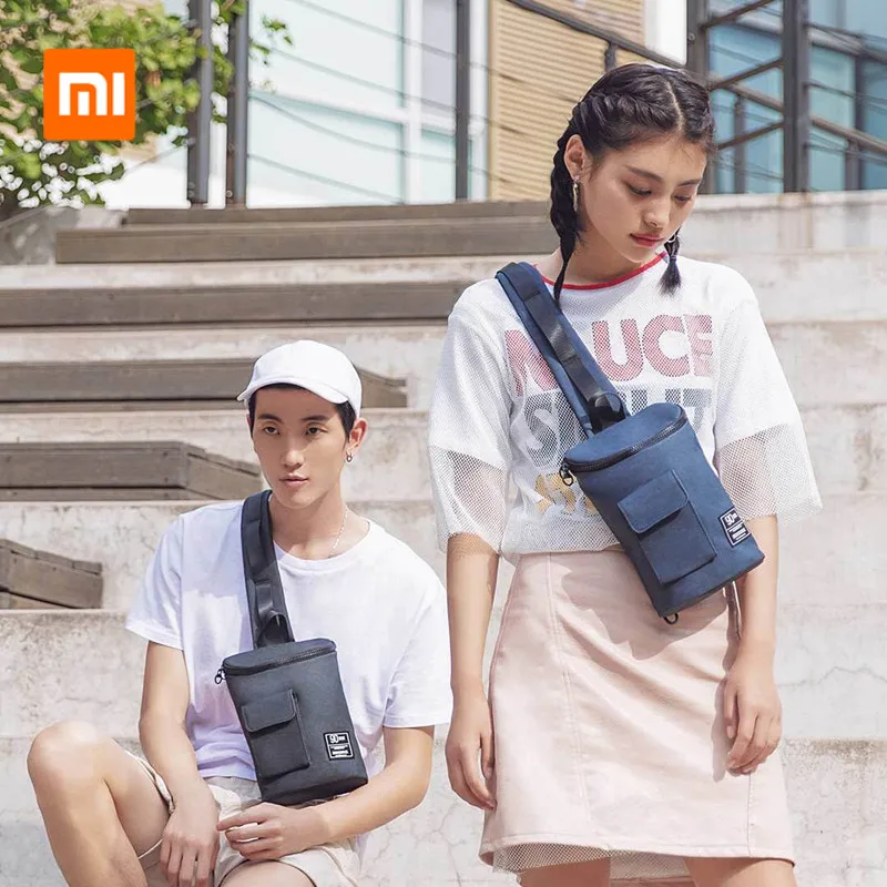 Xiaomi Mijia 90 шикарные сумки через плечо для путешествий отдыха нагрудная сумка