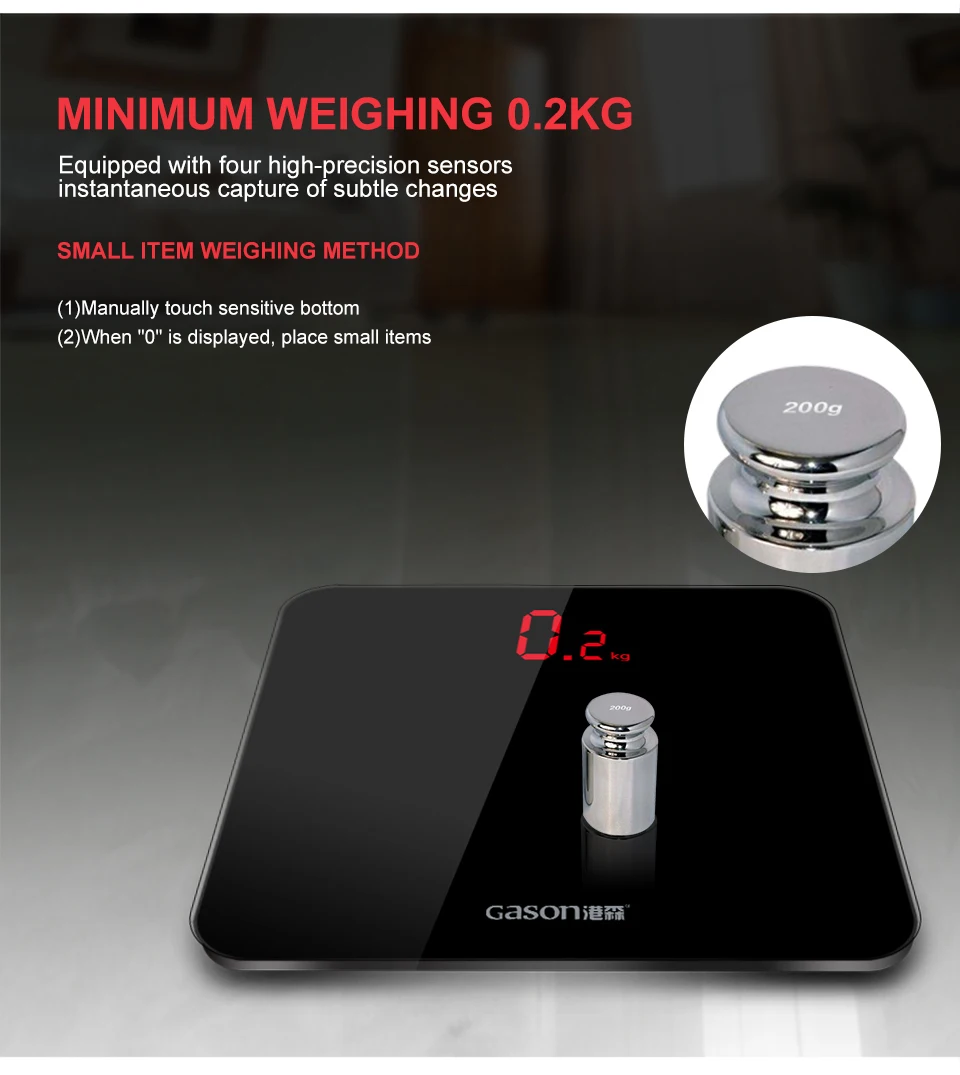 GASON, А3, электронные напольные весы, умные, для ванной, цифровые, для тела, весы, Basculas De Peso, телесный, черный, HD, светодиодный
