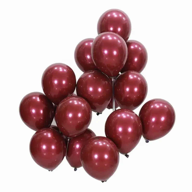 10 шт. чернильно синий воздушный шар Светящийся латексный украшение для дня