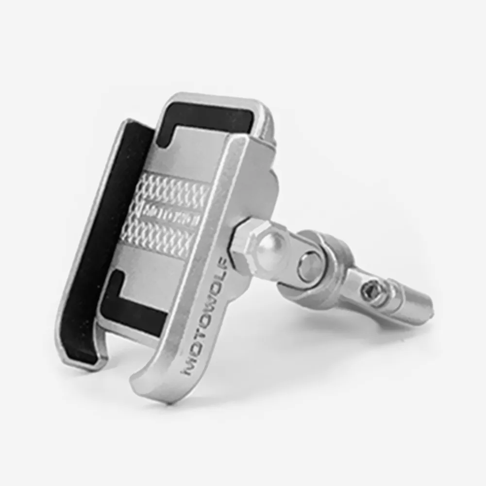 Phone Stand Silver Для Honda Forza 300 250 125 MF13 держатель для телефона Forza300 подставка держатель для смартфона подставка для телефона gps навигатор Кронштейн - Цвет: Phone Stand Silver