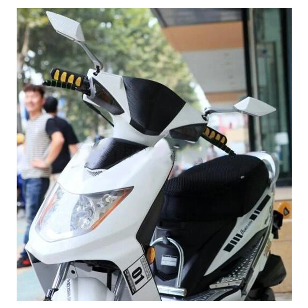 Мотоциклетное зеркало заднего вида 8 дюймов 10 мм боковые зеркала для Yamaha MT09 MT07 MT 09