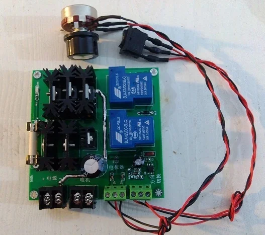 

24V Voltage 30A Positive and Reverse DC Motor Drive Plate and Governor