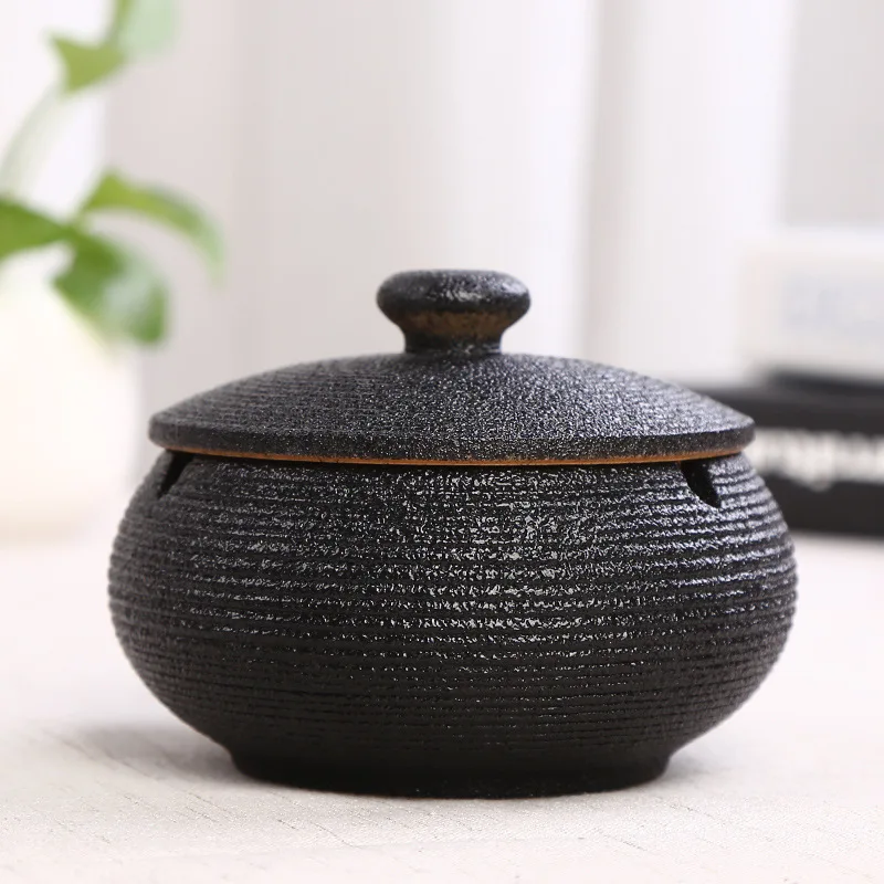 

Fashion ceramic glass ashtray hotel home living room office room KTV ashtray 3