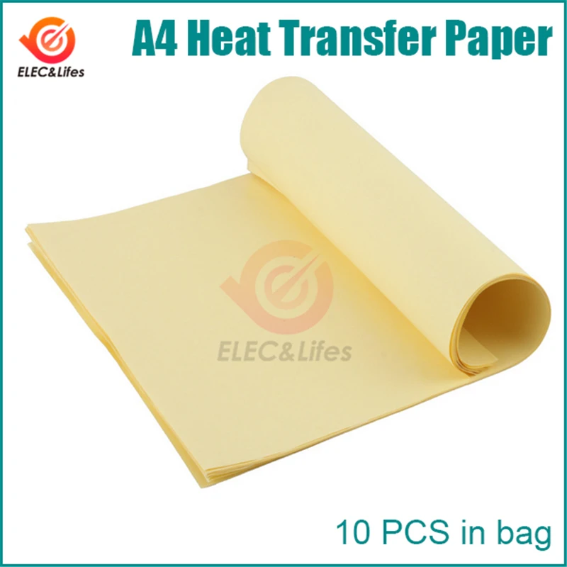 10Pcs PCB A4 Sheets Heat Toner Transfer Paper For DIY PCB Electronic Circuit board Prototype Mark