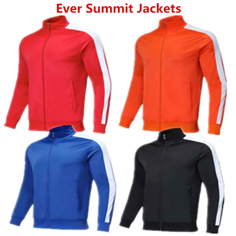 Ever Summit куртки для DIY Настроить командные спортивные костюмы футбольный свитер Футбол 18 19 тренировочные наборы для взрослых Mbappe Pogba длинные штаны