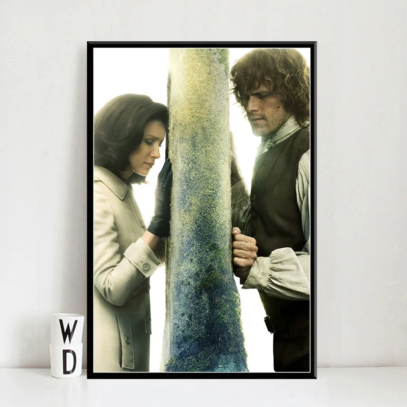 P594 Outlander популярный ТВ сериал художественная живопись Шелковый Холст плакат