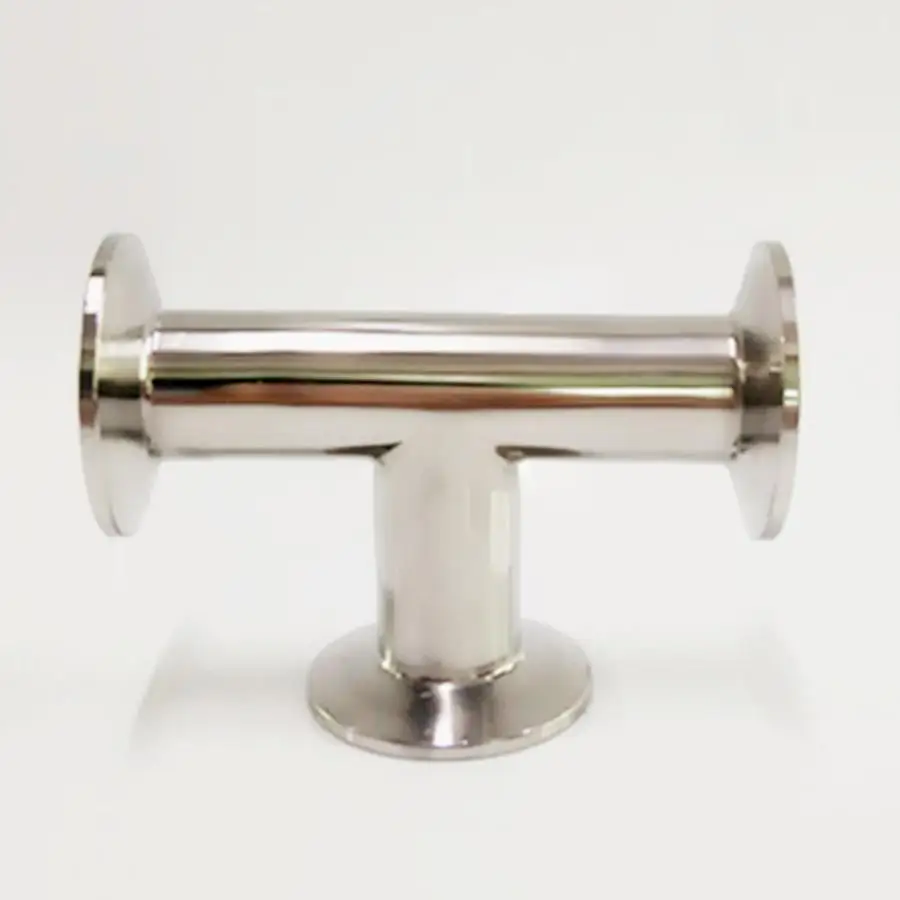 

63mm Pipe OD x 2.5" Tri Clamp Tee 3 Way SUS 304 Stainless Steel Sanitary Fitting Homebrew Beer Wine Diary Product
