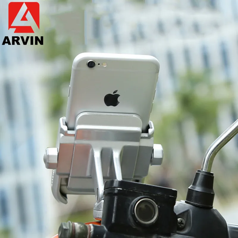 Держатель для телефона Arvin Универсальный Регулируемый алюминиевый велосипедный