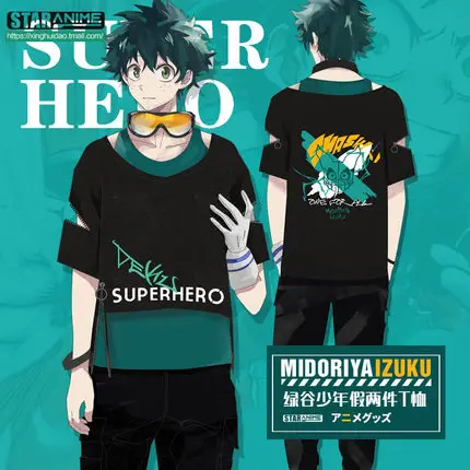 Костюм для косплея «My Hero Academy Midoriya izku»; хлопковый пуловер Boku no Hero Academy; футболка на молнии; модные толстовки; куртки