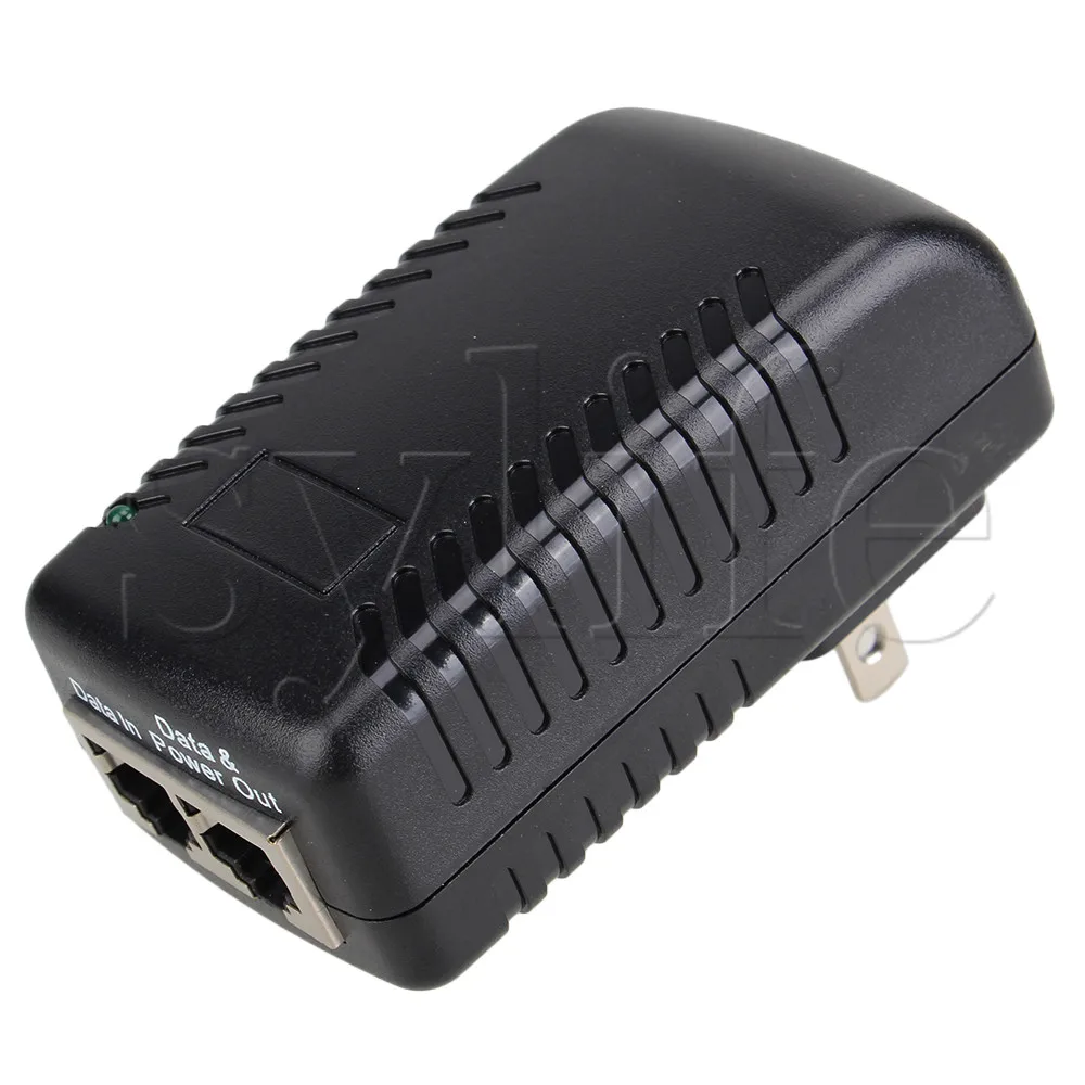 24 В 1A PoE инжектор питания Ethernet адаптер для 12 в POE устройства US Plug | Обустройство