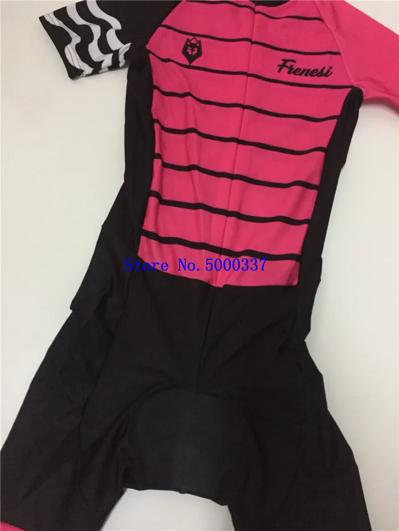 Pro Team триатлон костюм женский Велоспорт Джерси Skinsuit комбинезон Майо Велоспорт Ropa ciclismo комплект розовый гелевая подкладка