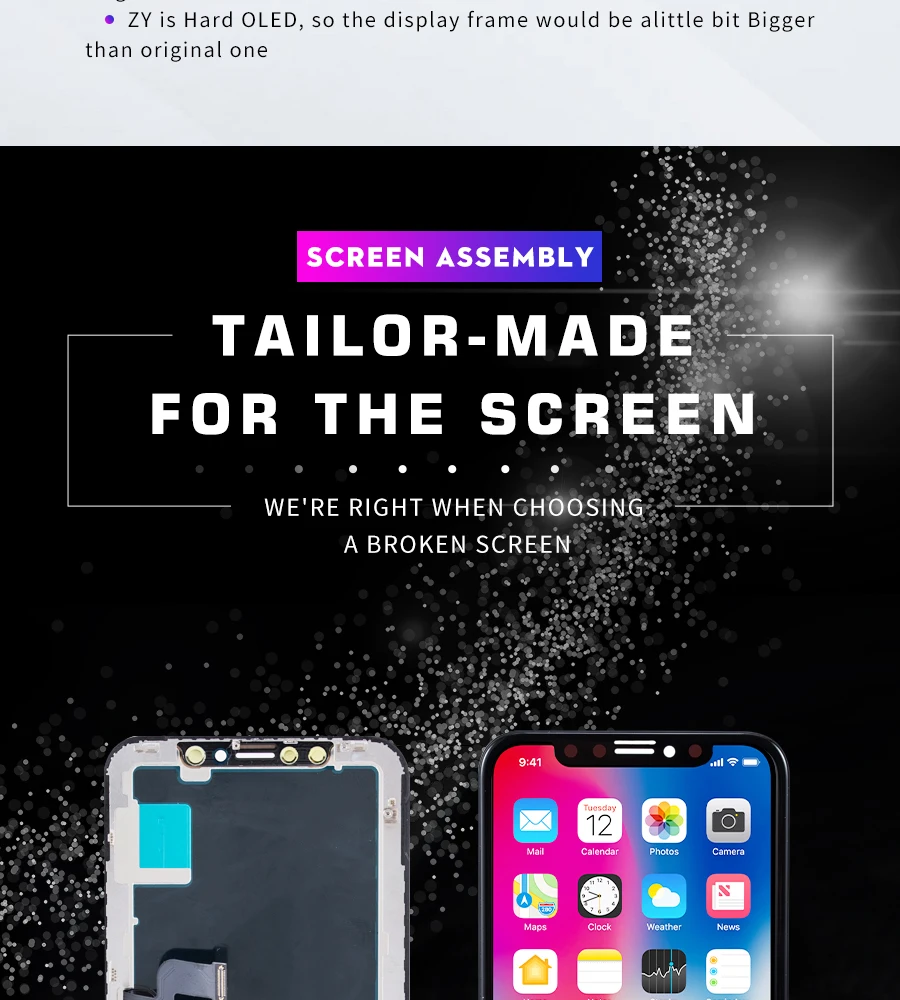 AUMOOK ЖК-дисплей для IPhone X XS MAX XR мягкий гибкий OLED AMOLED OEM Экран Дисплей для IPhone X XS Pantalla дигитайзер сборка
