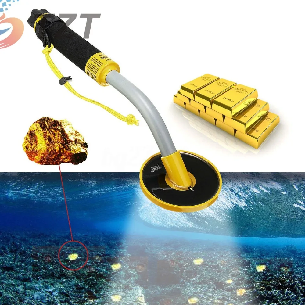 30 м подводный импульсный индукционный металлодетектор Pinpointer Probe Gold Hunter Tool