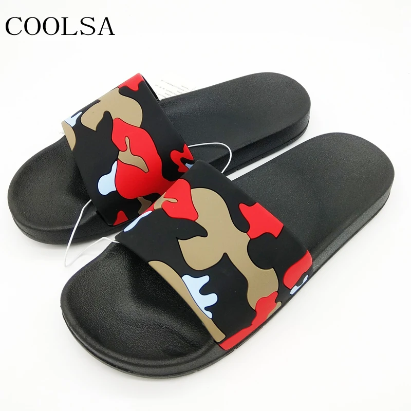 Мужские летние камуфляжные Вьетнамки Домашние шлепанцы на нескользящей подошве