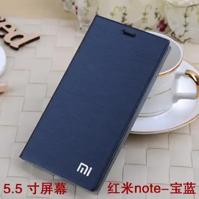 Новое поступление для Xiaomi Redmi Note/Redmi 1 s/mi3 чехол, роскошный тонкий стильный кожаный чехол-книжка для Xiaomi Redmi Note 1s mi3 чехол-сумка - Цвет: Blue for RMNT