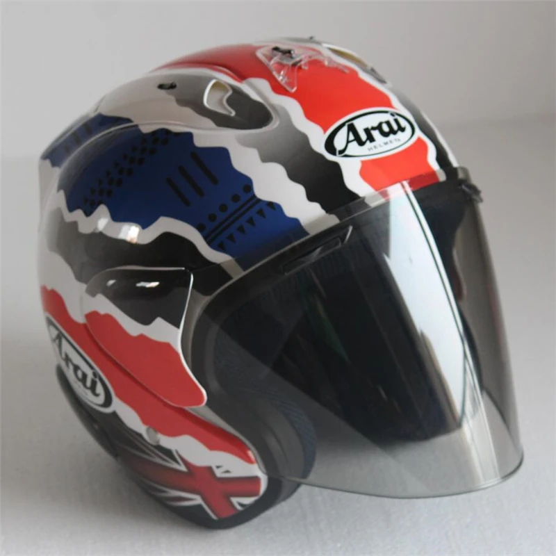 Хит продаж ARAI 3/4 шлем мотоциклетный полушлем открытый для мотокросса Размер: s m l xl