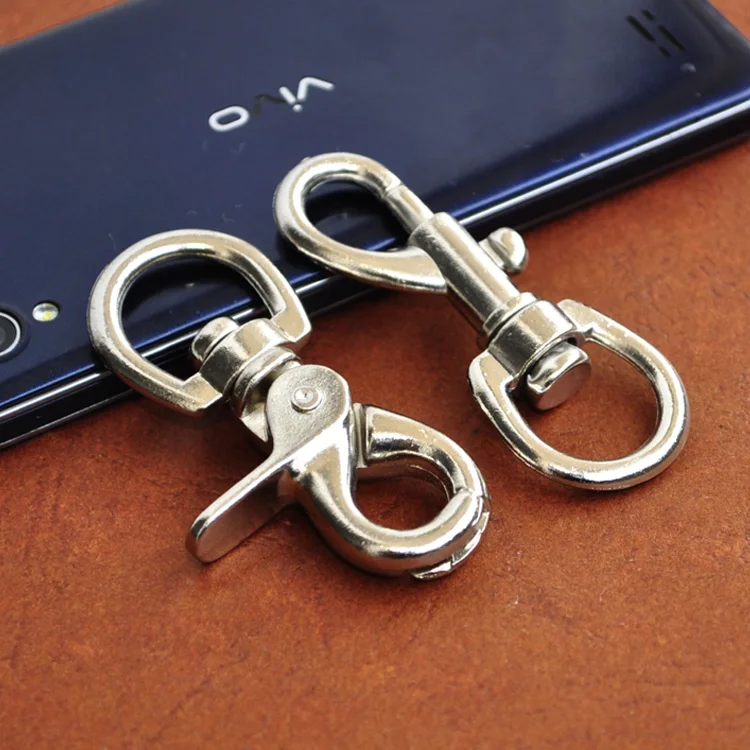Высококачественные серебристые металлические поворотные зажимы крючок триггер