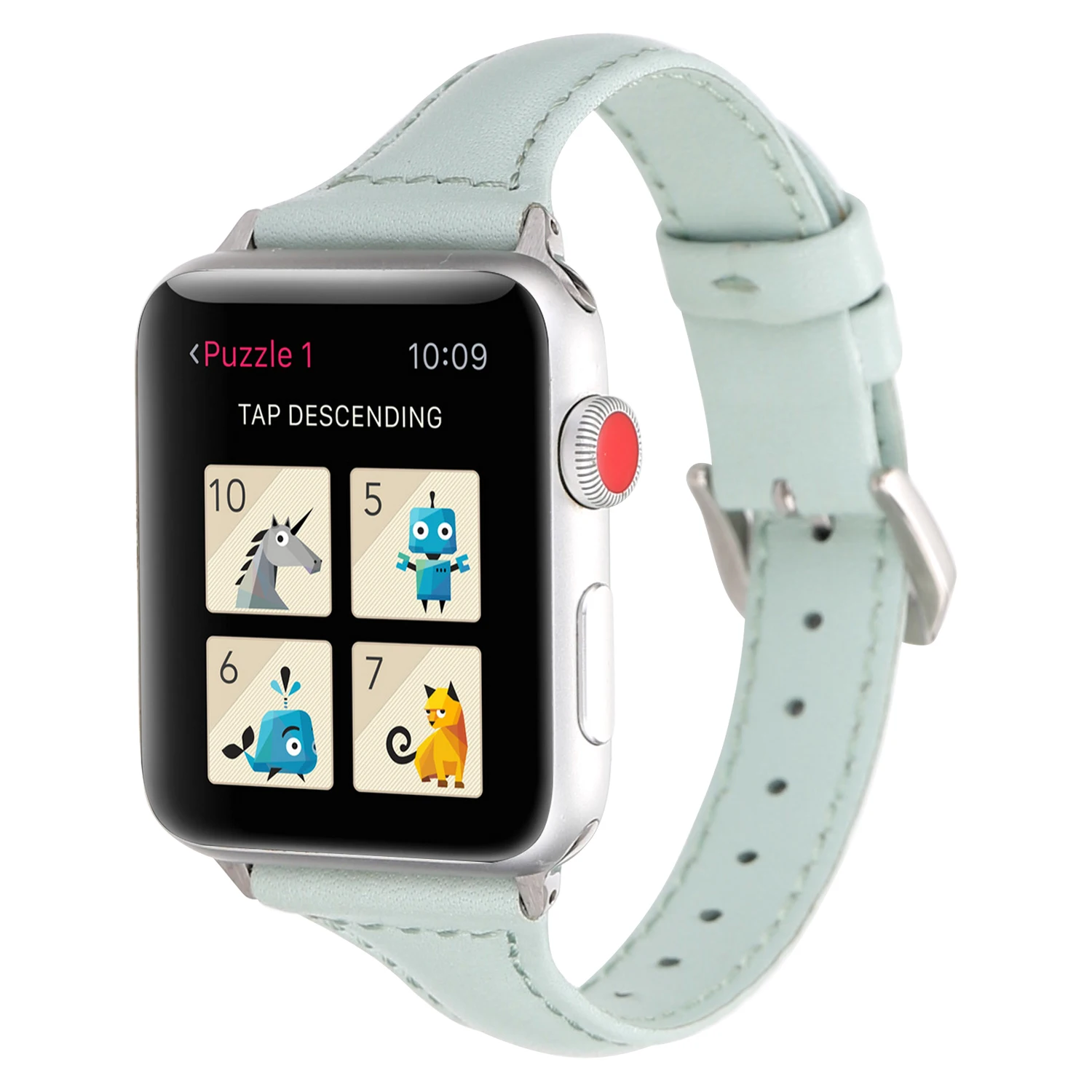 Ремешок из натуральной кожи для Apple Watch Band 38/40 мм 42/44 сменный Браслет iWatch Series 1 2 3 4