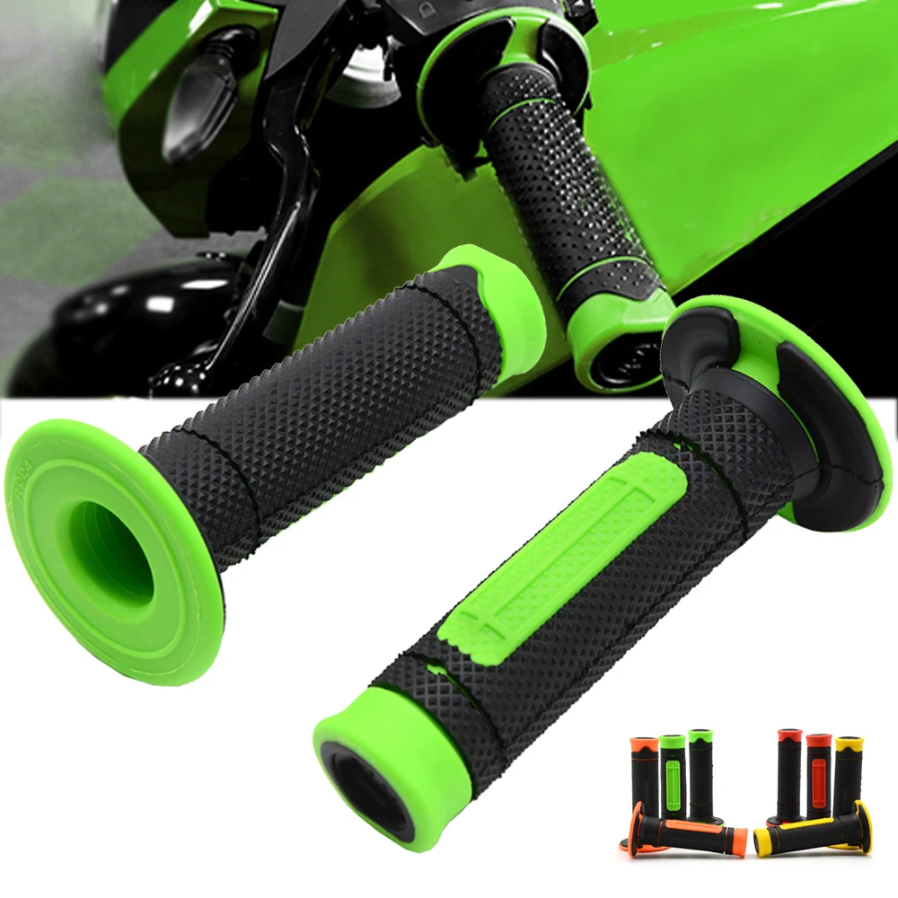 Мотоциклетные резиновые ручки для мотокросса 22 мм 7/8 &quotручки руля kawasaki ZRX 1200 ZRX1200