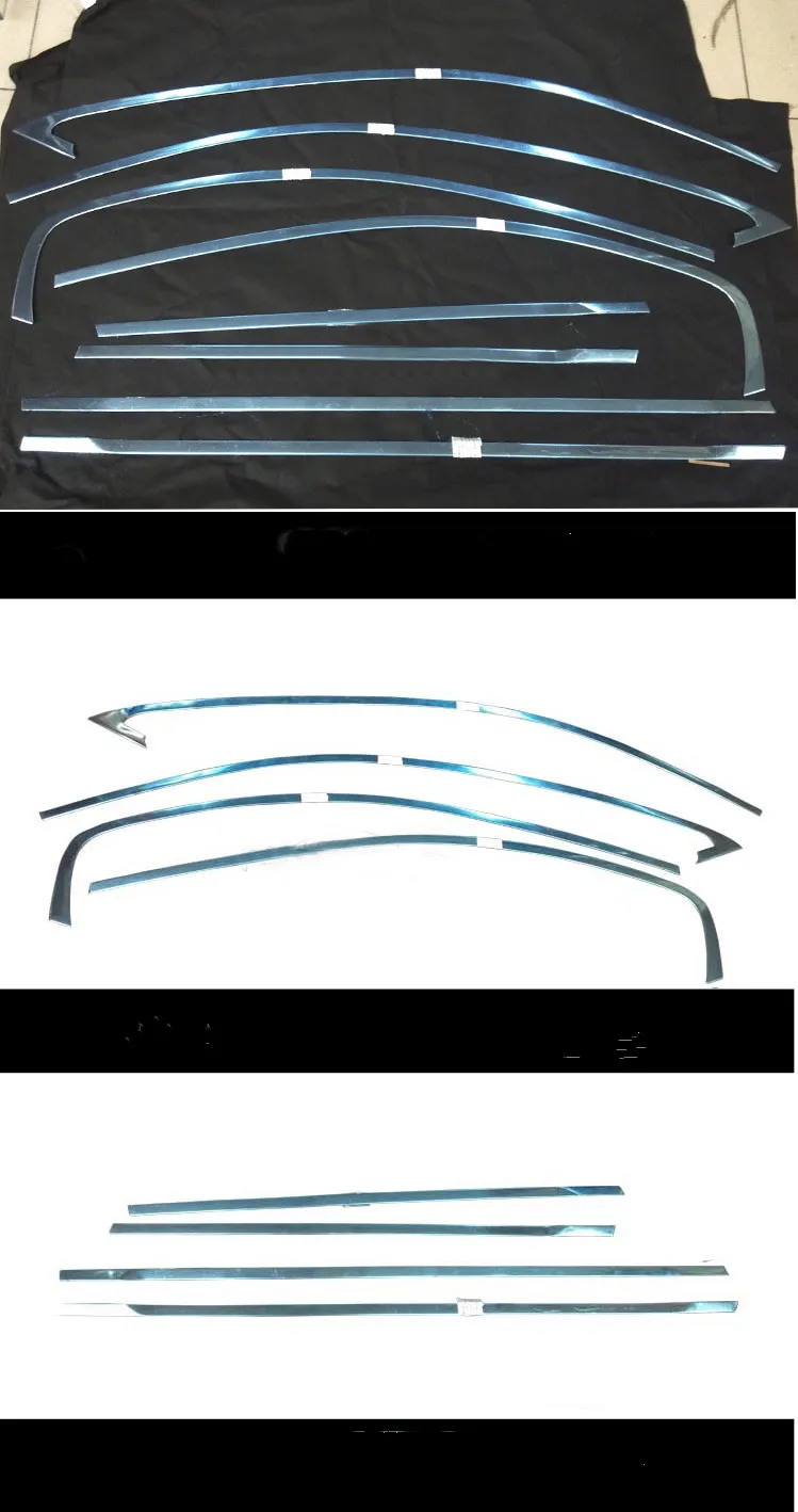 304 отделка окна автомобиля из нержавеющей стали для Skoda Octavia A5 Sedan 2007 2008 2009 2010 2011 2012