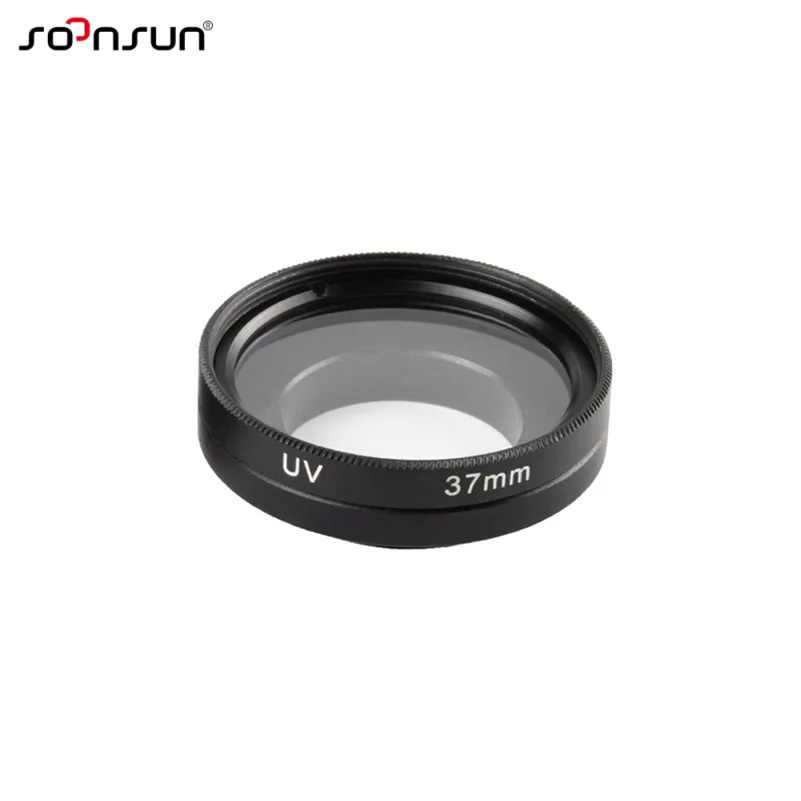 Профессиональный УФ фильтр SOONSUN с высоким коэффициентом пропускания 37 мм защита