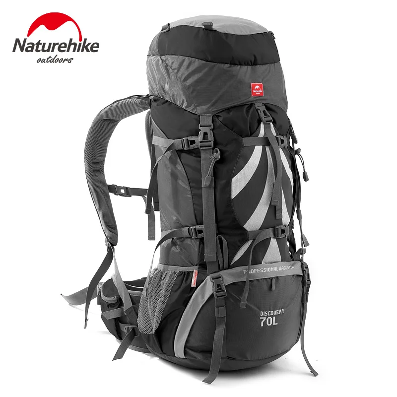 Походный рюкзак NatureHike нейлон 70 л цвета на выбор|Сумки для альпинизма| |