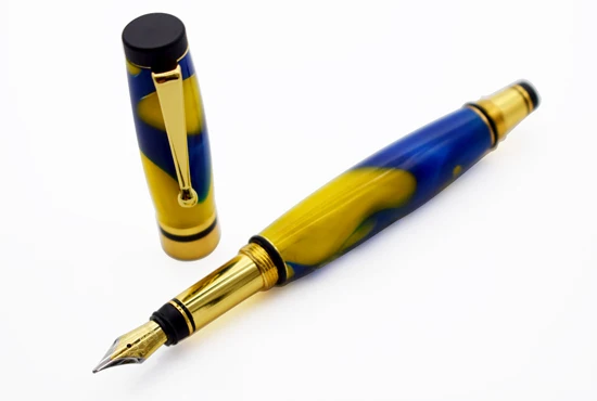 Gold DIY золотые Классические Элитные перьевые ручки наборы RZ-FP30#-G - Цвет: Gold