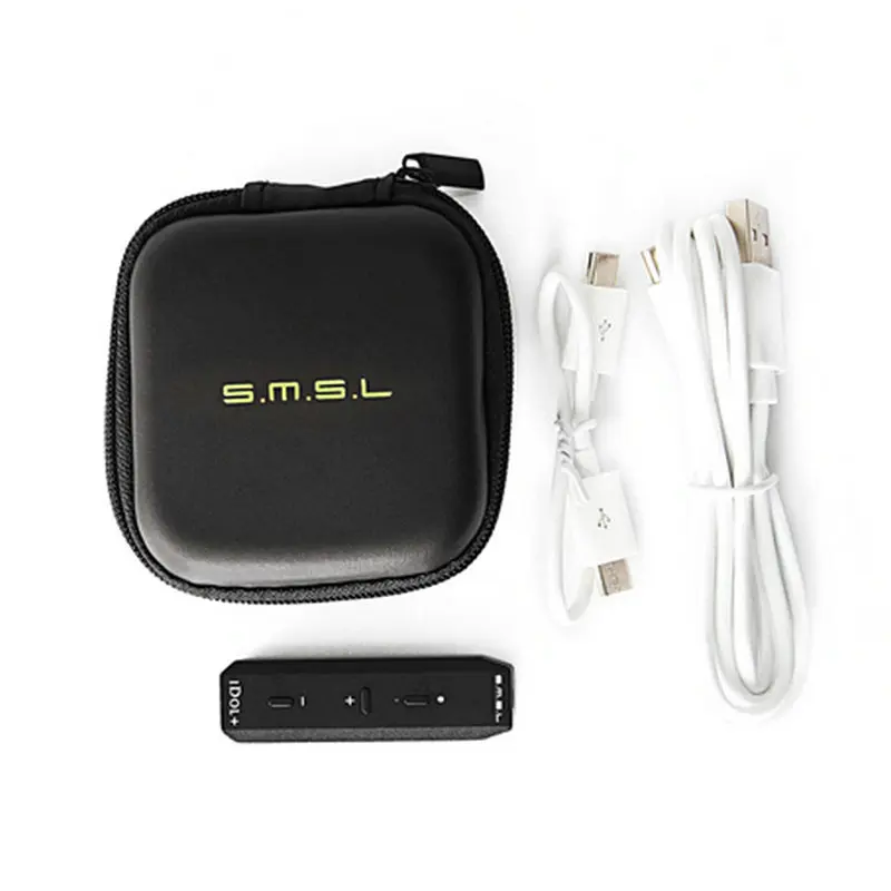 Портативный мини USB аудио усилитель SMSL IDOL + микро ЦАП и для наушников поддержка OTG