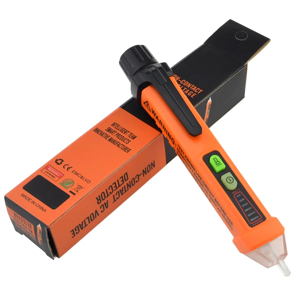 PEAKMETER PM8908C Многофункциональный перьевой детектор напряжения переменного тока 12