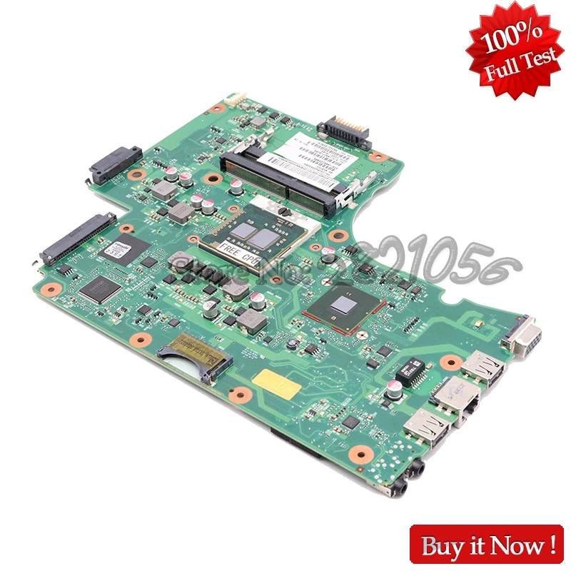 NOKOTION V000225000 материнская плата для ноутбука TOSHIBA Satellite C655 C650 материнская плата 6050A2355202 HM55 DDR3 процессор полностью протестирована
