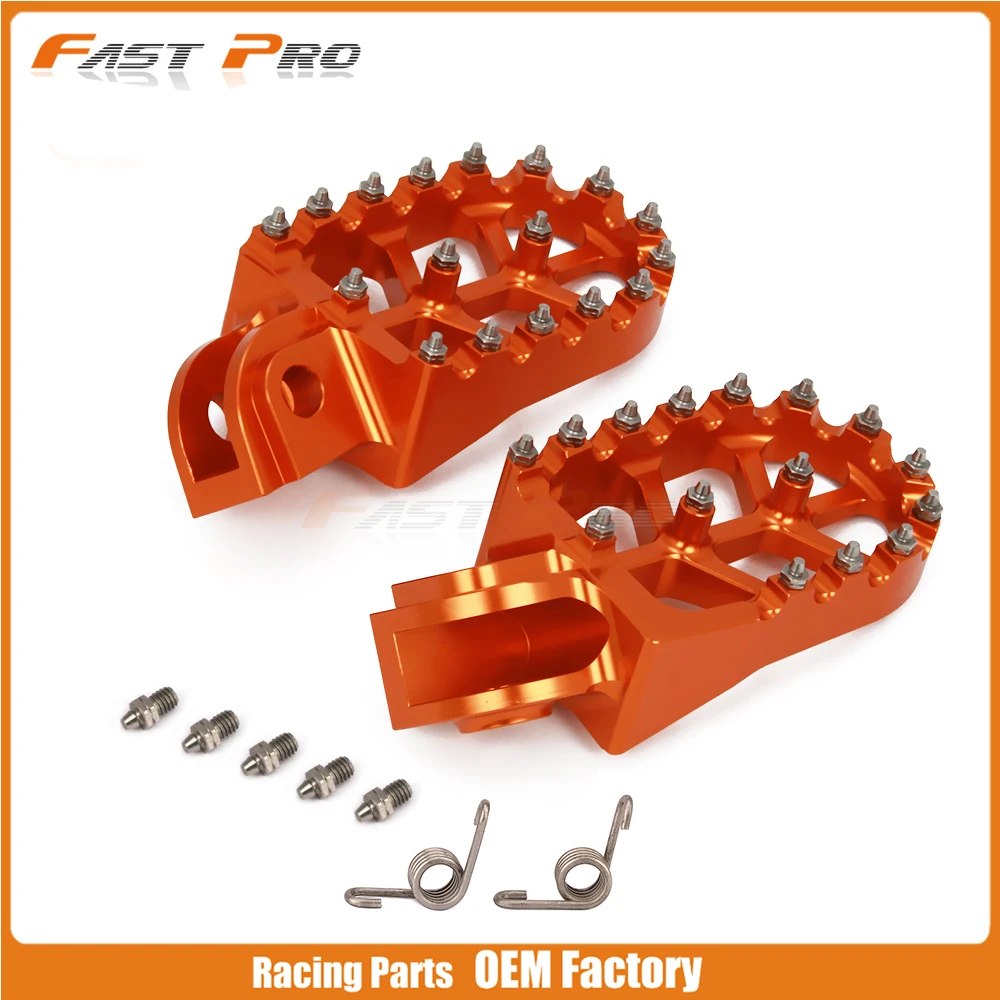 Подножки для мотоцикла подножки педали KTM EXC SX SXF XC XCF EXCF XCFW MX 65 85 125 200 250 300 350 400 450 525