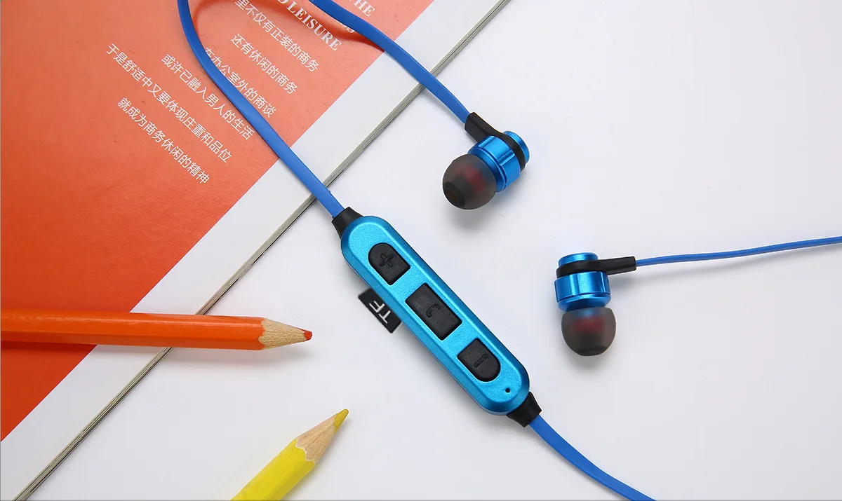 Магнитный bluetooth наушник Tonbux K9 стереонаушники с музыкальным голосовым
