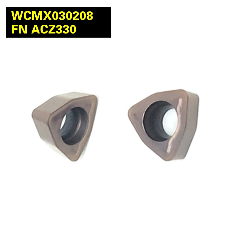 10 шт. WCMT WCMX030208 ACZ330 дрель для рассверливания индексируемый поворотный