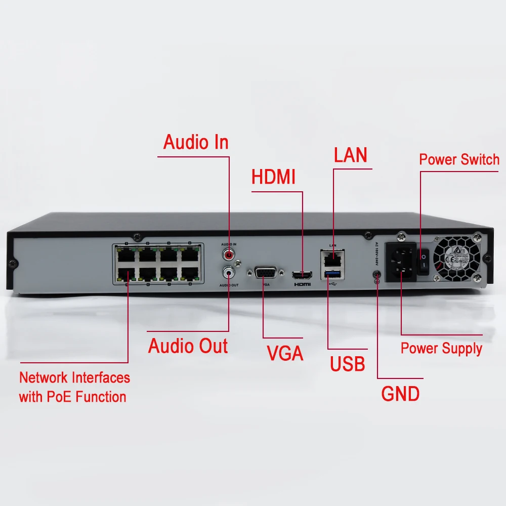Система видеонаблюдения Hikvision 8 каналов сетевой видеорегистратор + шт.