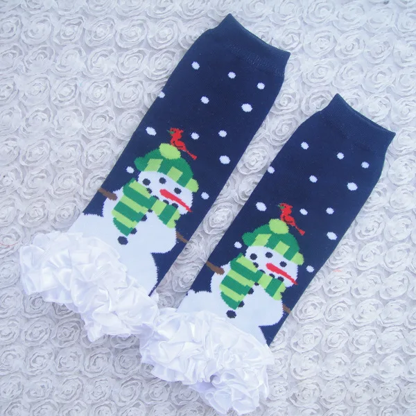 Гетры для маленьких девочек детские трикотажные гетры из хлопка с сатиновыми