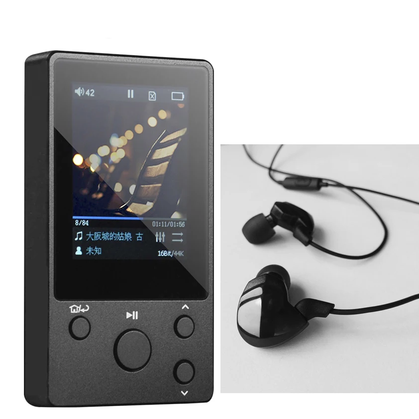 Наушники XDUOO NANO D3(+ Hidiz EP3) профессиональный музыкальный MP3 Hi Fi плеер без потерь ips