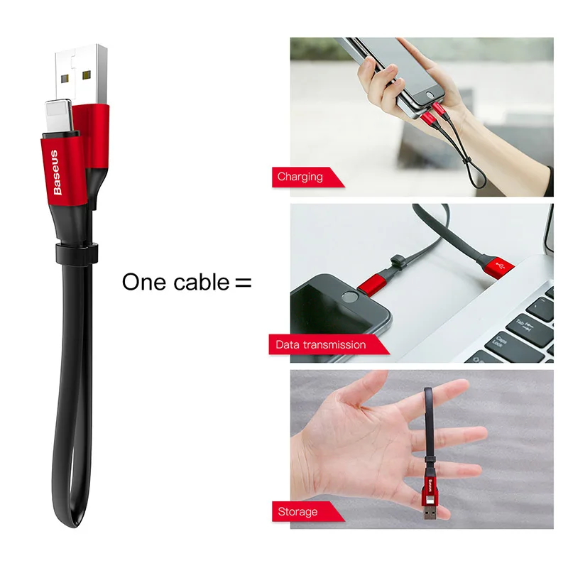 20 см usb Кабель зарядного устройства для iPhone 11pro xs max xr 8 7 6s plus apple ipad Быстрая зарядка