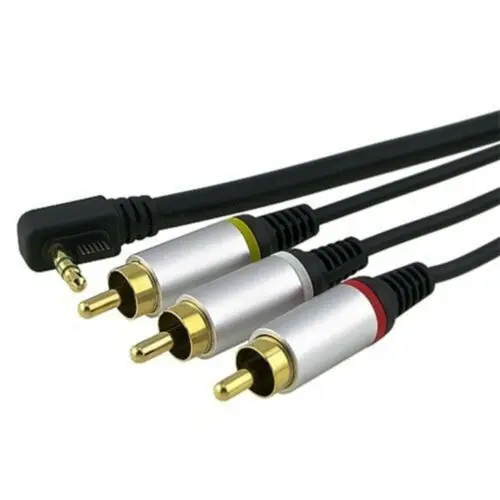 6FT компонентный av кабель AV TV HDTV RCA аудио видео для Sony PSP Slim 2000 3000 2B17| |