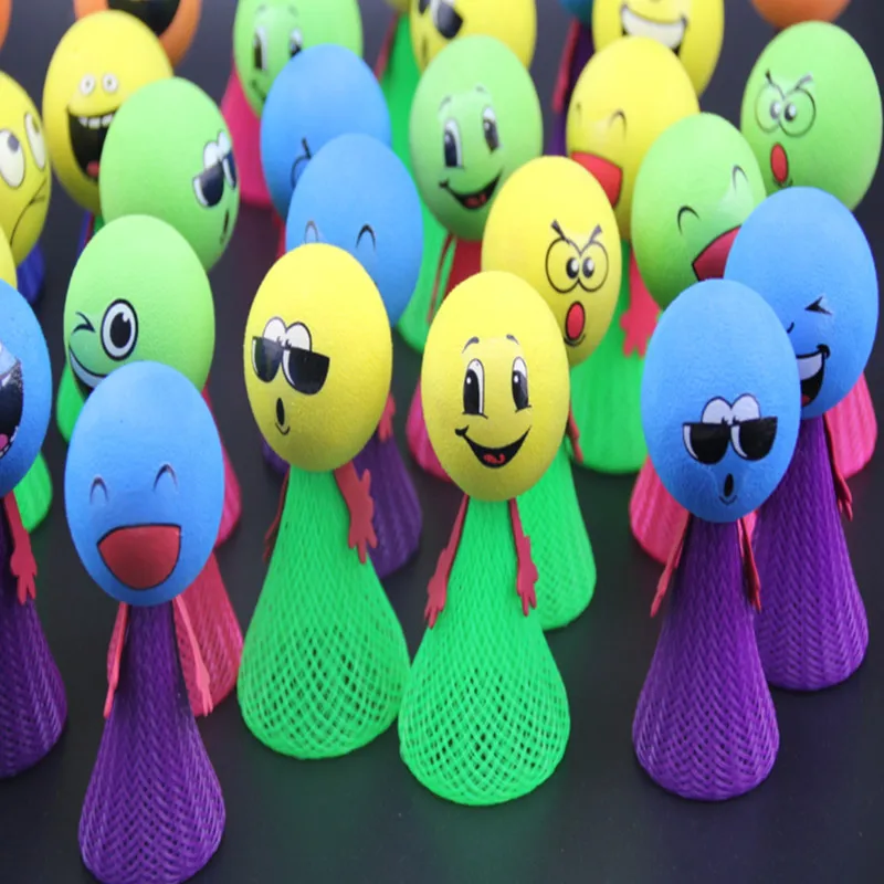 5 Pcs Table Bounce Ball Game Expressions Push&Down Elf Dolls Board Games for Kids Educational Baby Party Gifts Toys|Настольные игры| |