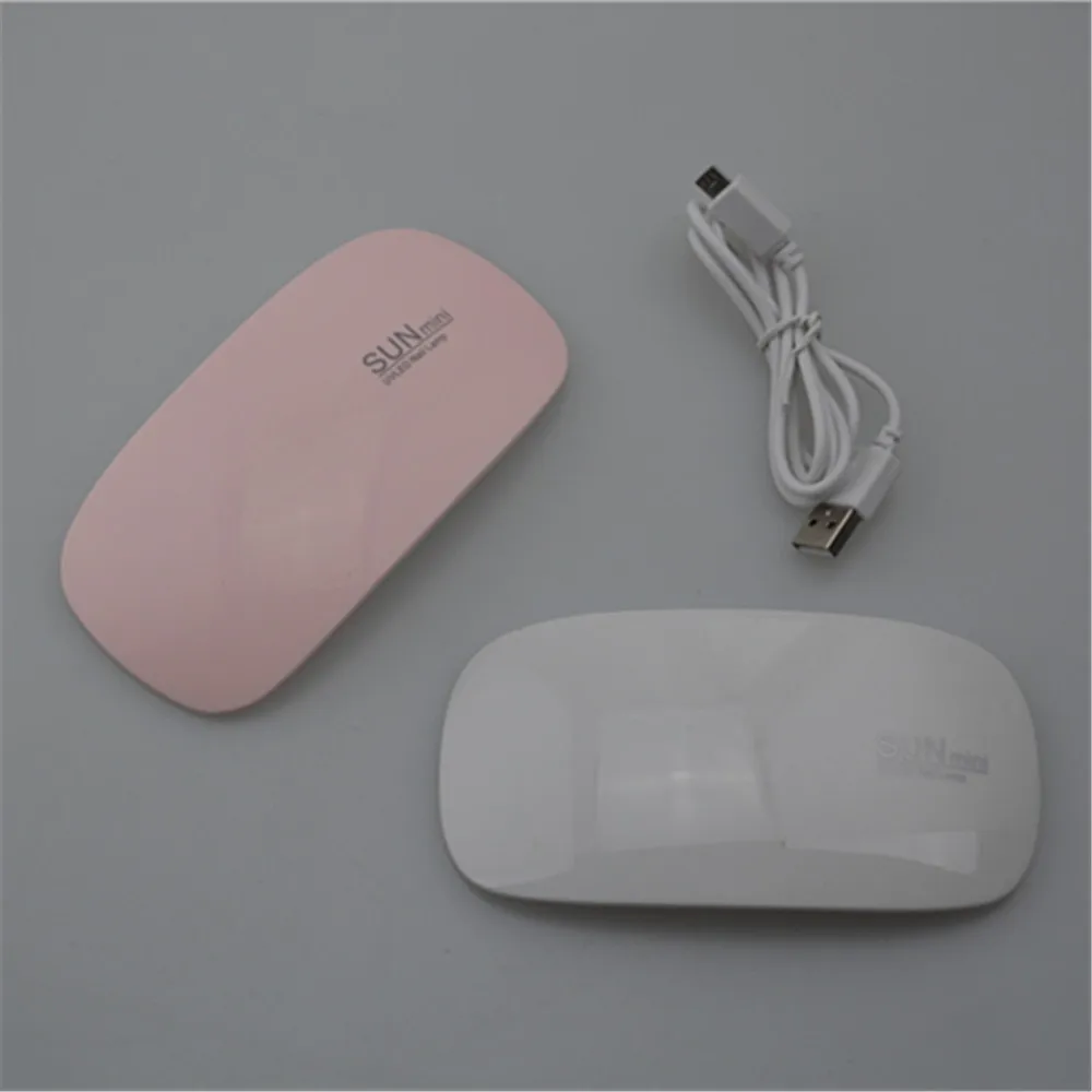 Сушилка для ногтей Tipart 6w SUN MINI UV LED sunmini Портативная с usb гелем 45 s/60 s таймер