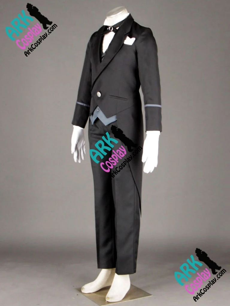 Костюм Клода фоуста черного Батлера для косплея|black butler cosplay costumes|cosplay costumeblack |