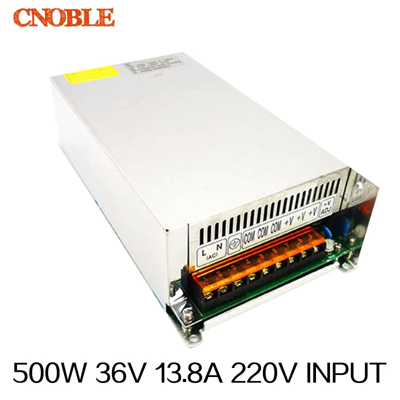 

500W 36V 13.8A 220V INPUT Single Output Switching power supply for LED Strip light AC to DC