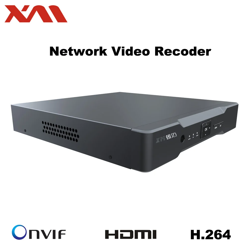 Камера видеонаблюдения XM Mini NVR Full HD 8 каналов 1080P ONVIF 2 0 IP с радиатором |