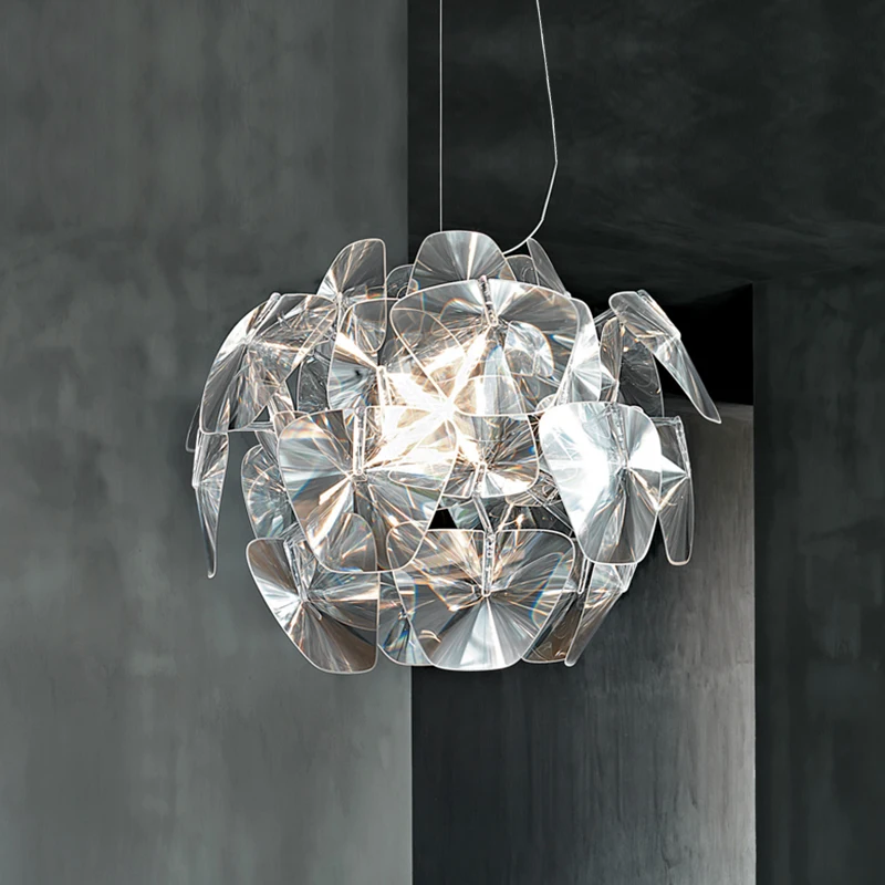 

Современные подвесные лампы Hope, акриловый абажур, Подвесные светодиодные светильники E27, подвесное комнатное освещение, подвесной светильник для спальни, кухонные осветительные приборы