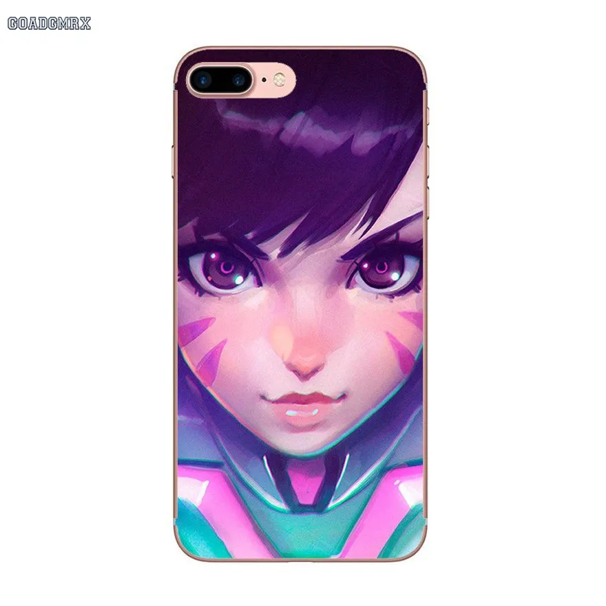 Силиконовые чехлы для телефонов Samsung Galaxy S2 S3 S4 S5 Mini Alpha S6 S7 edge S8 S9 Plus J1 Grand Prime Overwatch