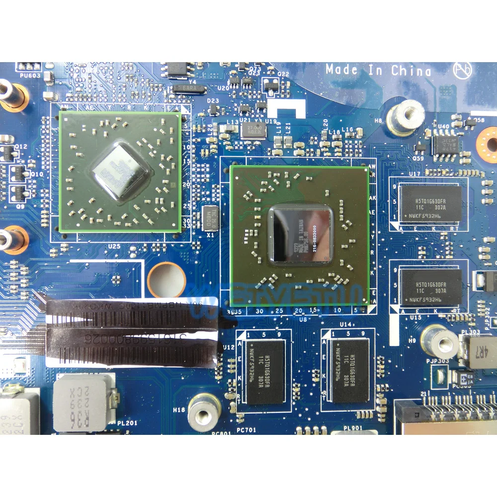 Материнская плата K43T/LA 7551P для ноутбука ASUS K43T K43TA K43TK X43T материнская REV 1 0 100%