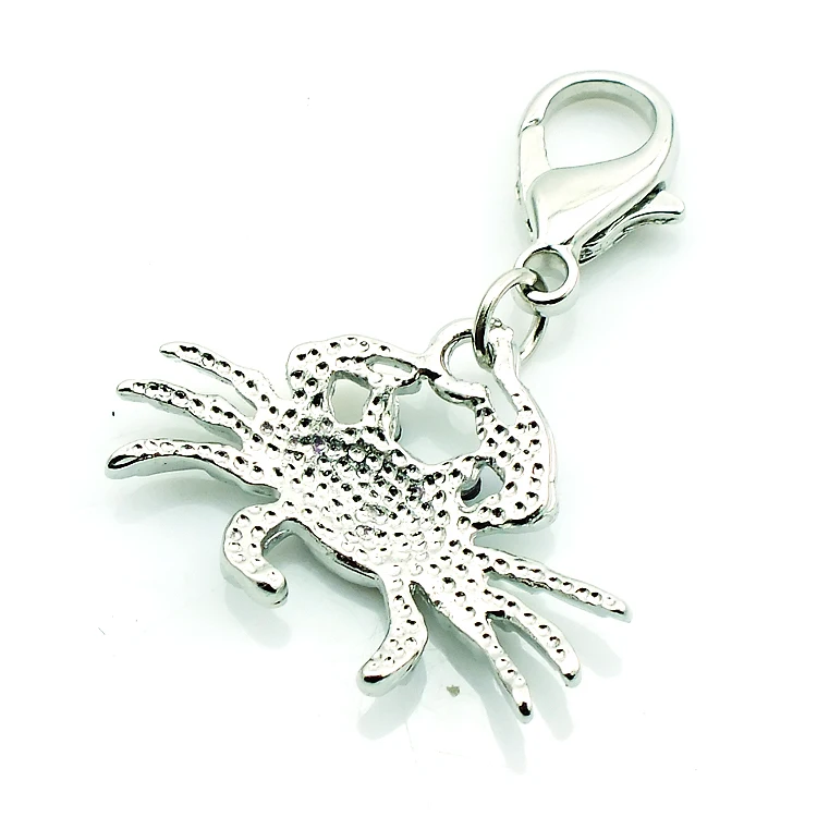 JINGLANG 2016 новое поступление Модные металлические брелоки с 2 эмалевыми цветами