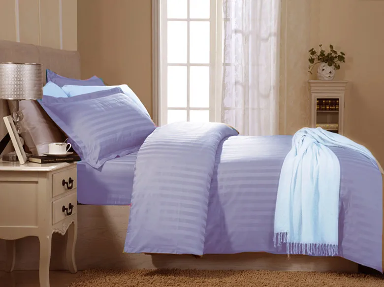 Постельное белье из египетского хлопка 1600 TC King size Белый цвет слоновой кости синий цвет простыни пододеяльник наволочки 4 шт. набор на заказ