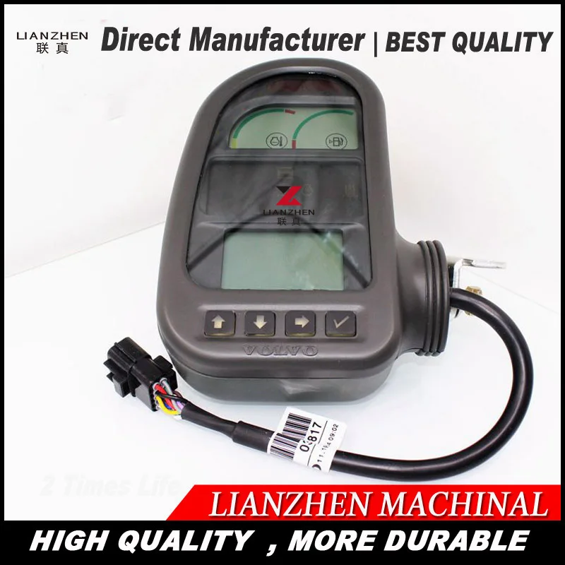 

VOE 14390065 Excavator LCD monitor for Volvo D6E EC210 EC210B EC460 EC360 EC210BLC English display VOE14390065 14390065P03